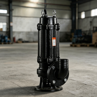 Pompe de transfert à membrane auto-amorçante industrielle en acier inoxydable, haut débit (500 L/min), haute pression (0,8 MPa) pour eau et huile