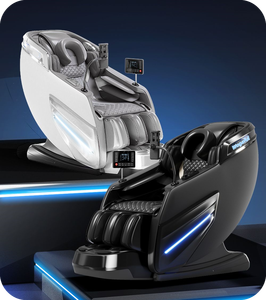 2024 <strong>Factory</strong> Priced Full Body SL Track <strong>Massage</strong> <strong>Chair</strong> Zero Gravity with AI Voice Control and LED Display - Product Image 3