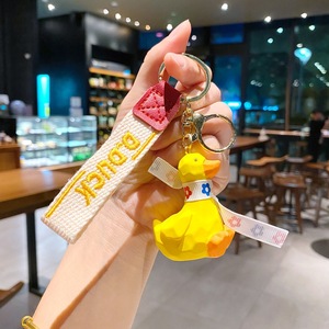 Manufacturer's Cute Cartoon <b>Cat</b> Keychain 3D PVC Plastic Resin Car Key <b>Ring</b> Creative Animal Pattern Gift Bag Pendant for Kids - Product Image 1