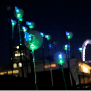 Mini Wind Turbine <b>Led</b> <b>Light</b> Battery Powered Decorative Lighting Model With Rechargeable Feature Plastic Material Modern Style - Product Image 3