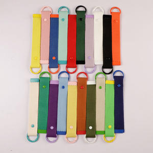 Bas quantité minimale de commande 3.2cm plaine porte-clés sac à dos lanières boucle colorée coton ceinture porte-clés personnalisé <span class=keywords><strong>Promotion</strong></span> lanière collège lanières - Product Image 6