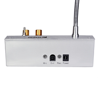 Système d'interphone de comptoir à double voie 2W pour banque, bureau, magasin, station
