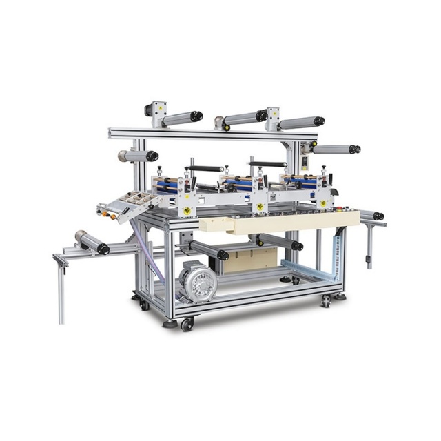 Popular Hot Sale Three Station Laminator Laminating Servo Punch Press Die Cutting Machine Automatic Stamping Production Line