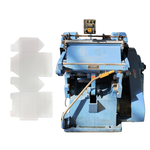 दूसरा हाथ मॉडल 750 स्वचालित डाई कटिंग मशीन 750 मिमी अधिकतम चौड़ाई पुनर्निर्मित बीयर कार्टन पैकेजिंग - Product Image 1