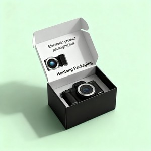 Flexography sang trọng Sản phẩm điện tử hộp với bọt giá tốt nhất cứng nhắc corrugate máy ảnh hộp cho món quà - Product Image 3