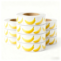 Étiquettes personnalisées pour aliments, jus de fruits, résistantes à l'huile, adhésif puissant, PVC PET, impression en gros, faible MOQ, commande en gros, marque privée