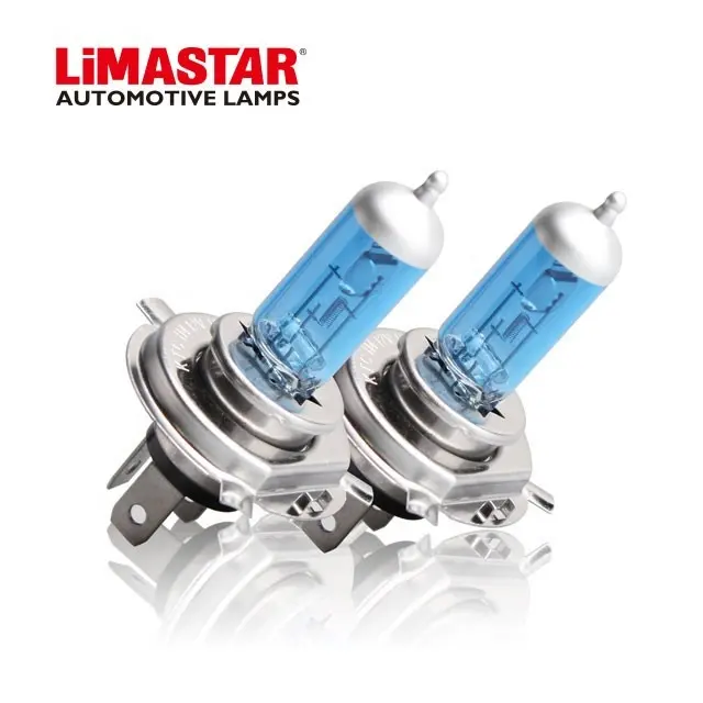 Limastar E4 Headlight H4 Halogen Bulb H4 P45t Car