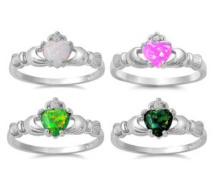 لون مخصص gunmetal المجوهرات الايرلينية <span class=keywords><strong>Claddagh</strong></span> اللون الفضي خاتم <span class=keywords><strong>claddagh</strong></span> - Product Image 4