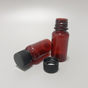 Fabrik Direkt verkauf 20ml PET Anti Light Reagenz Flüssigkeiten/Sirup Kunststoff Oral Solution Flasche mit Schraub verschluss - Product Image 2