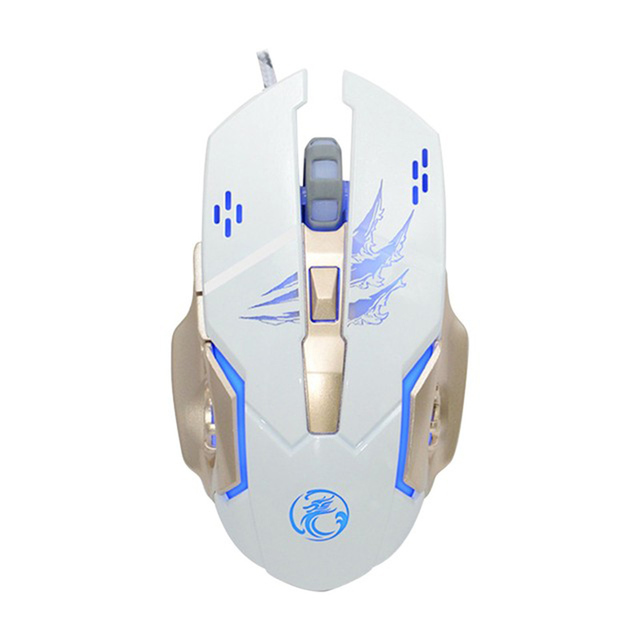 Imice A8 Game Mice 3200DPI Optical Electroplating for PC Laptop Wired Gaming Mouse