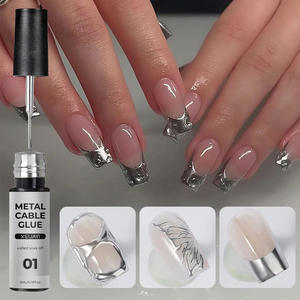 <span class=keywords><strong>Vernis</strong></span> à ongles gel métallique doré argenté 5 ml, <span class=keywords><strong>effet</strong></span> <span class=keywords><strong>miroir</strong></span> super brillant, peinture, dessin, ligne, gel pour nail art - Product Image 4