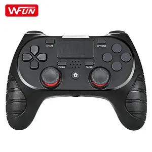 WFUN新无线游戏控制器PS4游戏手柄双运动操纵杆游戏手柄PS4