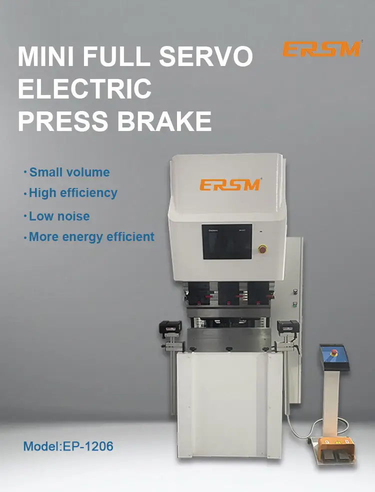 Eco-friendly Bending Force 120KN Mini Servo Electrical Bending Machine