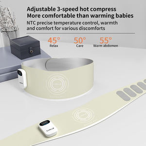 Drahtloses Lenden massage gerät Schmerz linderung Elektrische Heizung Vibration Massage gürtel für den unteren Rücken für die Taille - Product Image 5