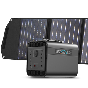 Station d'alimentation solaire BPI 1000w pour usage domestique, voyage, camping, ordinateur portable, générateur solaire portable 1000w 2000w - Product Image 2
