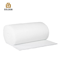 Doublure en ouate de polyester de remplissage non tissé feutre de tissu non tissé pour matelas