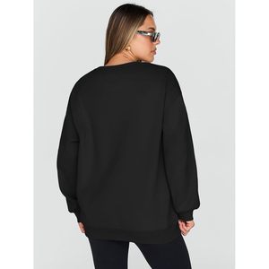2025 personnalisé surdimensionné reine sweats pour femmes sweats à capuche col rond hauts confortable automne hiver Hip Hop tenues mode chandails - Product Image 4