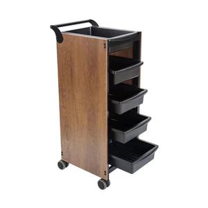 Hot-selling <b>Salon</b> Barber Shop Tool Trolley Multifunction Hairdresser Beauty Cart - Product Image 2