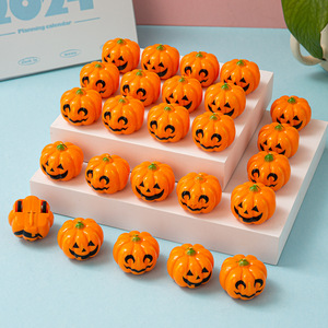 Halloween Creative Cartoon <b>Pumpkin</b>-Head Pull-Back Plastic Car Children's Toy Unisex Prize Gift - Product Image 3