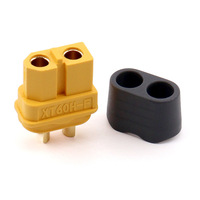 Batterie Li-ion AMASS XT60BE-M pour modèle RC, connecteur mâle XT60 à courant élevé, plaque externe fixable à l'avant
