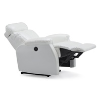 Fauteuil inclinable électrique en cuir PU avec télécommande, canapé inclinable électrique pour salon, siège individuel