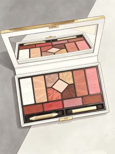 Paleta de Sombras de Ojos Personalizable de Alta Pigmentación, Resistente al Agua y de Larga Duración, con Acabados Satinados y Mate, Fórmula Herbal Mineral, 5 Colores - Product Image 2