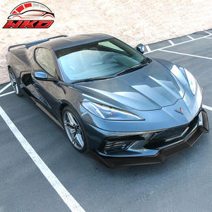 Protector de Parachoques Delantero para Chevy Corvette C8 Estilo 5VM 2020-2025, Spoiler Negro Mate, Difusor de 5 Piezas, Protector de Mentón - Product Image 2
