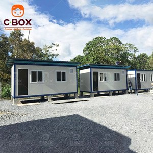 บ้านพักสำเร็จรูปแบบประกอบเร็ว Cbox สำหรับสำนักงานไซต์งาน ค่ายทำเหมือง หอพักคนงานแบบแพ็คสำเร็จ ขนาด 20 ฟุต แบบถอดประกอบได้ - Product Image 2