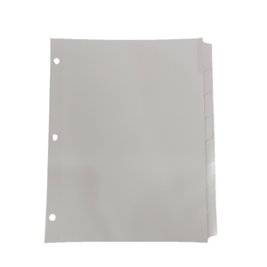 Nhà Máy Bán buôn giấy trắng Vòng chất kết dính thư Kích thước Loose-Leaf thay thế Core Index trang Chức năng chia cho nộp hồ sơ - Product Image 1