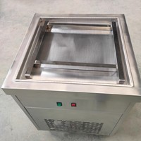 Machine à glaces frites thaïlandaises multifonctionnelle automatique, facile à utiliser, de style commercial, mini, 110V/220V, originale
