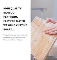 Planche à découper en bambou, pour peser les aliments, ustensile de cuisine numérique, pour cuisine