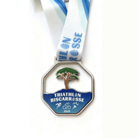 Médaille en alliage de zinc bon marché pour la danse pour le vélo, le sport, le marathon et la course à pied.