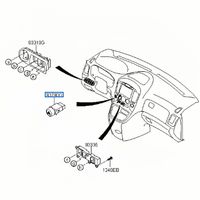 Interruptor de Advertencia de Peligro 93790-4H000 937904H0004X para Hyundai Grand Starex H1 H-1 2007-2018, Botón de Luz de Emergencia para Automóvil