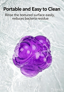 Jouet interactif pour <span class=keywords><strong>chien</strong></span> avec sonnette - Balle hexagonale rebondissante aléatoire pour l'entraînement d'agilité, le soulagement <span class=keywords><strong>de</strong></span> l'ennui et le jeu actif - Product Image 4
