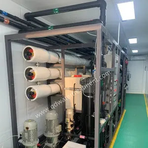 Ro Water Treatment Machine Equipment System Plant Containerized Seawater Desalination System Osmosis Membranes