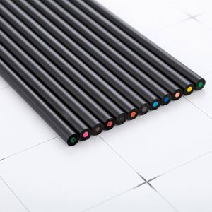 Lot de 12 crayons de couleur pour enfants, vente en gros, crayons Polychromos en bois personnalisables, cadeaux personnalisés d'usine - Product Image 4
