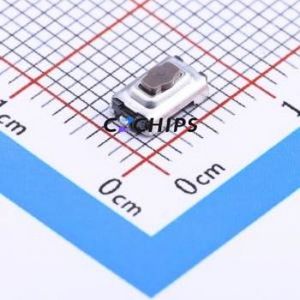 SKQYPBE010 Tactile Switch SMD Switch Single Pole Single Throw Round Button Vertical Mount 6.1mm - Product Image 1