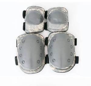 Bantalan pelindung lutut taktis + siku, bantalan pelindung lutut taktis luar ruangan dapat disesuaikan warna - Product Image 6