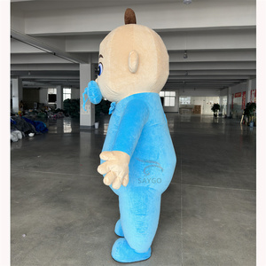 Costume de Mascotte Gonflable Drôle JJ, Personnage de Dessin Animé, pour Bébés Garçons et Filles, et Adultes - Grande Vente - Product Image 3