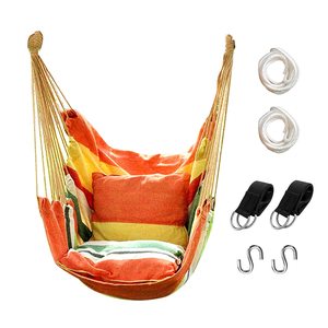 Fauteuil suspendu léger en toile pour adultes - Utilisation extérieure durable - Product Image 1