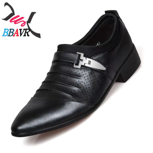 Zapatos de Negocios Transpirables para Hombre, Diseño Hueco, 2024 - Zapatillas Casuales de Cuero Ventiladas para Conducir y Oficina - Product Image 4