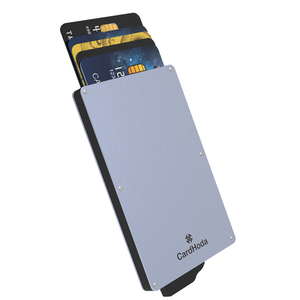 CardHoda Aluminum Fashion Business Card Holder <b>Wallet</b> <b>RFID</b> Blocking Credit Card Holder Multi-Function 6 Inch 9mm Thick Money - Product Image 1
