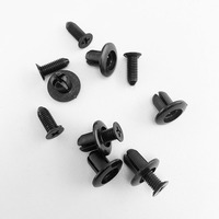 8mm Universal Nylon & POM Auto Rivet Fastener New Condition pour porte pare-chocs couverture garde-boue pare-chocs pince de retenue