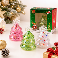 Jouet Squishy Arbre de Noël en Maltose, Doux, à Remontée Lente, Anti-Stress, Jouet Sensoriel à Presser pour Enfants et Adultes