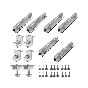 Soportes de Montaje para Paneles Solares en Techos Metálicos FarSun, Rieles en U para Techos - Product Image 1