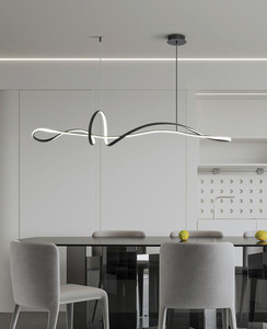 Produttore Design personalizzato semplice speciale a forma di sala da pranzo moderna luce a Led lampadario a Led - Product Image 2