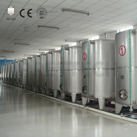 Cuve de fermentation de vin en acier inoxydable de qualité alimentaire 1000L avec capacité personnalisable