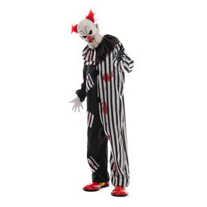 2026 New Halloween <b>Ugly</b> Clown Cosplay Costume Factory Original Creative Stage Prop Performance Wear Wholesale - Product Image 3