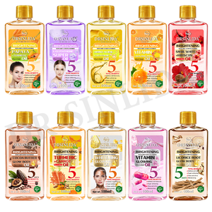 <span class=keywords><strong>Huile</strong></span> de massage pour le visage et le corps 100% pure à <span class=keywords><strong>l</strong></span>'extrait de fleurs, pressée à froid, hydratante, éclaircissante, anti-vergetures, adoucissante pour les peaux sèches - Product Image 5