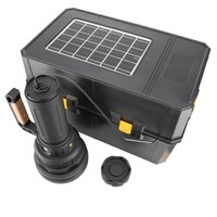 Linterna de Trabajo LED Recargable Bright Bird de 130000 Lúmenes, Súper Brillante, 25W, Linterna de Mano Potente